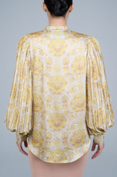Sienna Blouse in Ray Flower Yellow